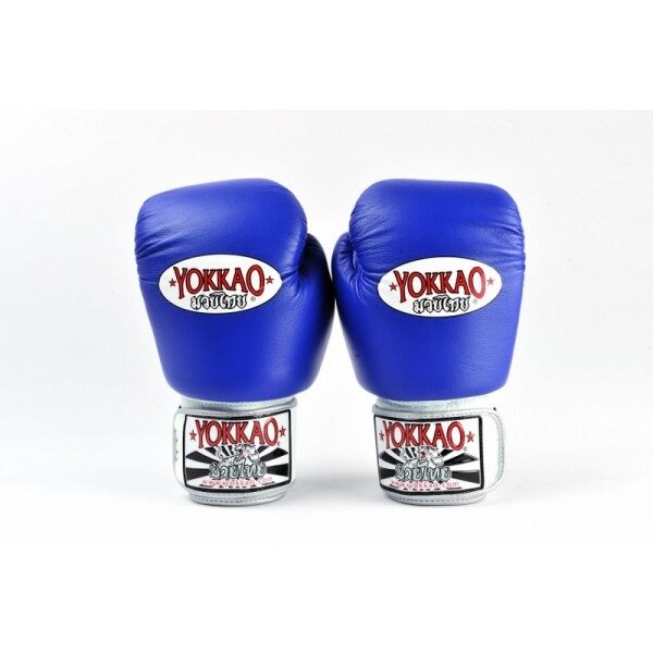 Боксерские перчатки Yokkao Basic Line Blue