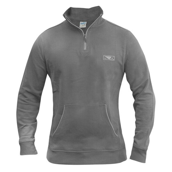 Tолстовка Bad Boy Half Zip Top Grey