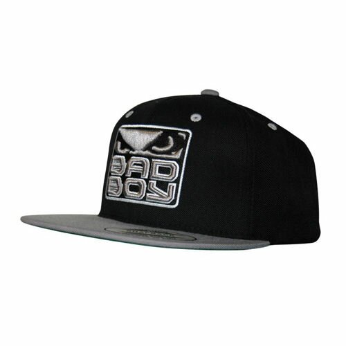 Бейсболка Bad Boy Snapback Grey Black