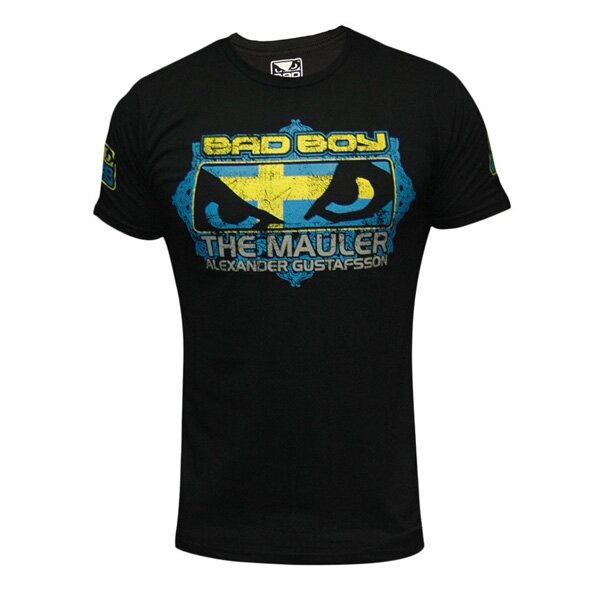 Футболка Bad Boy Alex Gustafsson 2013 Walk In Tee Black