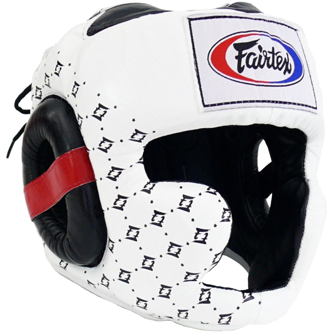 Шлем Fairtex Super Sparring White