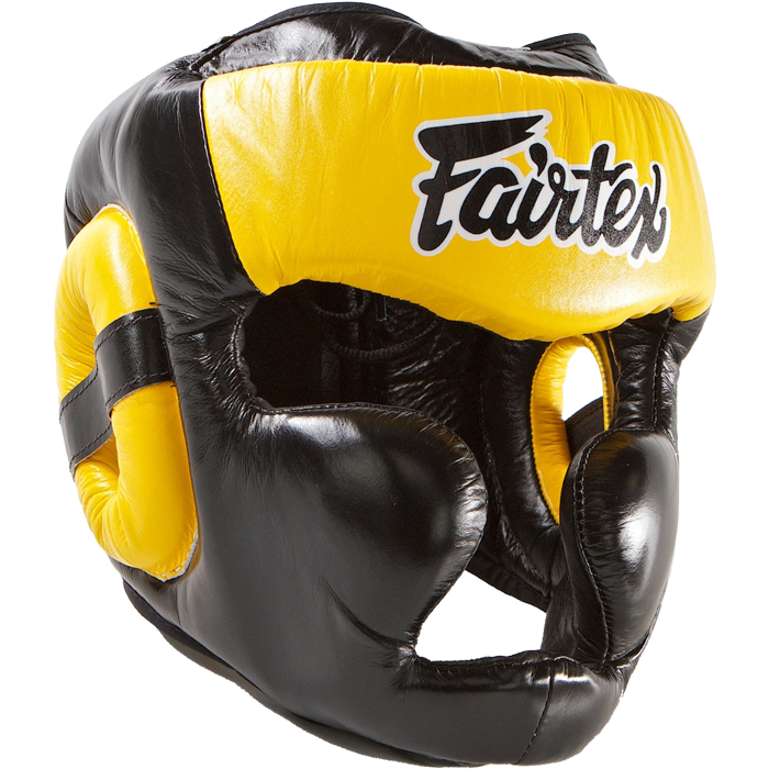 Шлем Fairtex Extra Vision Yellow