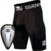 Бандаж Bad Boy Compression Short & Cup Black