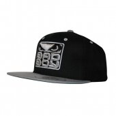 Бейсболка Bad Boy Snapback Grey Black