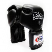 Боксерские перчатки Fairtex Pro Training Gloves 16 oz Black
