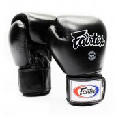 Боксерские перчатки Fairtex Training Gloves 10 oz Black
