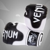 Боксерские перчатки Venum Competitor 12oz Black White
