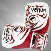 Боксерские перчатки Venum Tribal 16oz Red White