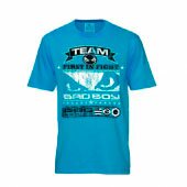 Футболка Bad Boy MMA First in Fight Blue