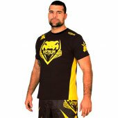 Футболка Venum Shogun Team Shockwave Black Yellow