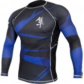 Рашгард Hayabusa Metaru лонгслив Black Blue