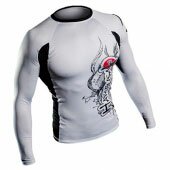 Рашгард Hayabusa Mizuchi лонгслив White