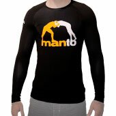 Рашгард Manto LOGO лонгслив Black