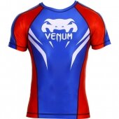 Рашгард Venum Electron 2.0 корот рукав Blue