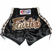 Шорты Fairtex Black Laced Sides Muaythai Shorts