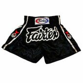 Шорты Fairtex Shorts Red Eagle Rank Black