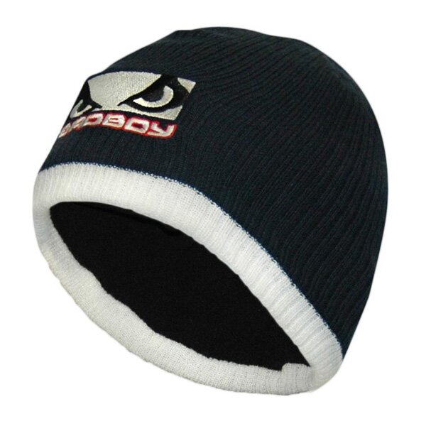 Шапка Bad Boy Ribbed Beanie Navy
