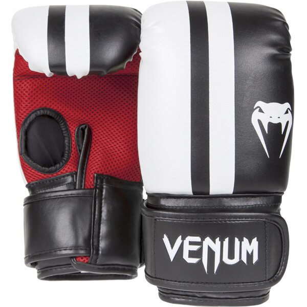 Снарядные перчатки Venum Elite White Black