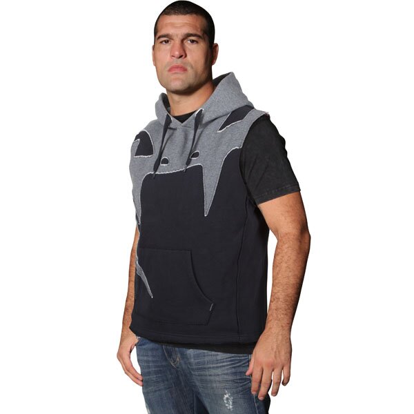 Tолстовка Venum короткий рукав ASSAULT Black Grey